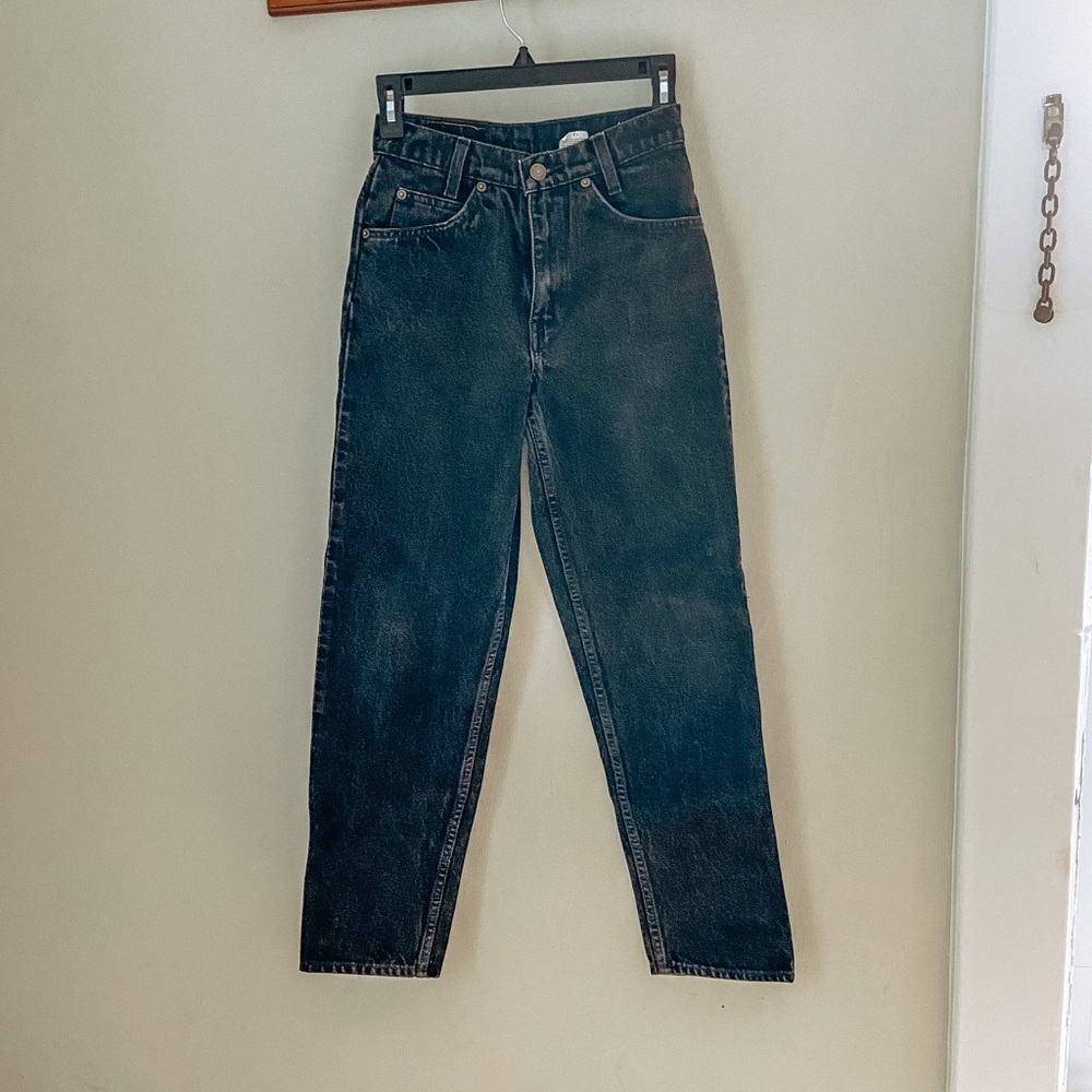 Orange Tag Vintage 1996 Black Levi Women’s Jeans